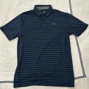 Under Armour Playoff Polo Blue Shirt
